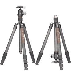 LEOFOTO KIT TRÍPODE DE CARBONO LX-284CT Y RÓTULA XB-38 2