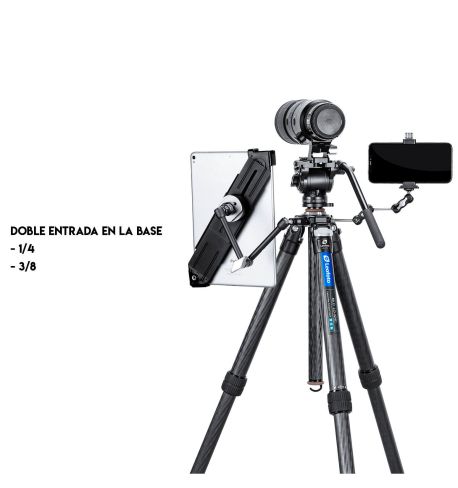 LEOFOTO TRÍPODE DE CARBONO PROFESIONAL LO-324C
