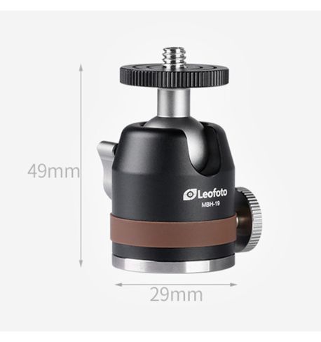 LEOFOTO RÓTULA DE
BOLA MBH-19