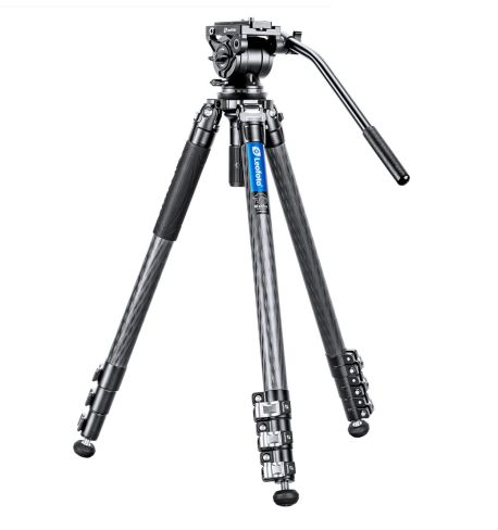 LEOFOTO TRÍPODE DE CARBONO LVM-324C Y RÓTULA BV-10