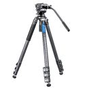 LEOFOTO TRÍPODE DE CARBONO LVM-324C Y RÓTULA BV-10