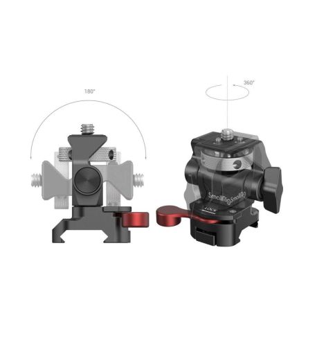 SmallRig Soporte de monitor ajustable giratorio e inclinable con abrazadera NATO 2906 | D184551