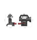 SmallRig Soporte de monitor ajustable giratorio e inclinable con abrazadera NATO 2906 | D184551