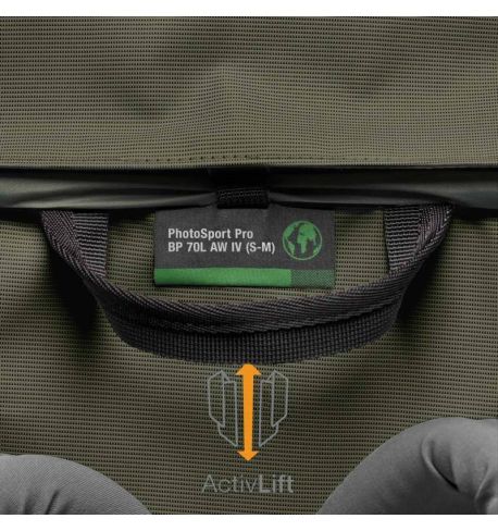 Mochila Lowepro PhotoSport PRO 70L AW III (S-M): la elección perfect