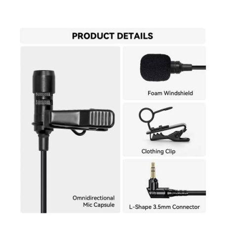 copy of HOLLYLAND LARK MAX DUO BLACK | Sistema de micrófono inalámbrico  HL0079