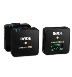 RODE  WIRELESS GO II | Sistema inalámbrico digital | 2Tx + 1 Rx 2