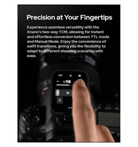 Disparador inalámbrico Godox TTL X3 nano | Escoge la marca de tu cámara