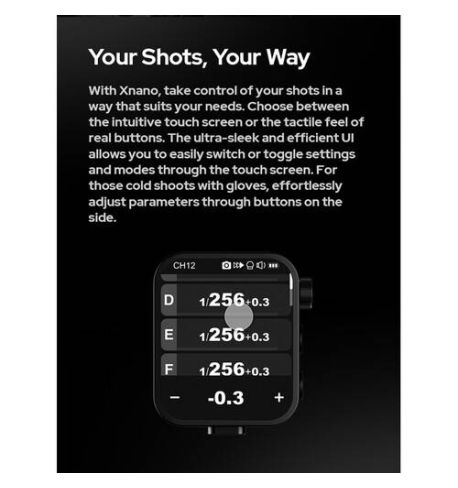 Disparador inalámbrico Godox TTL X3 nano | Escoge la marca de tu cámara