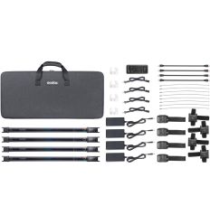 Godox KIT 4 TUBE LIGHT LED 60 CM RGB TL60-K4 PACK 4