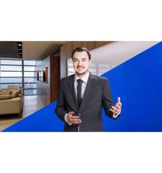 LASTOLITE FONDO PANORÁMICO 4 X 2,35 M. AZUL CHROMAKEY   LB7943 2