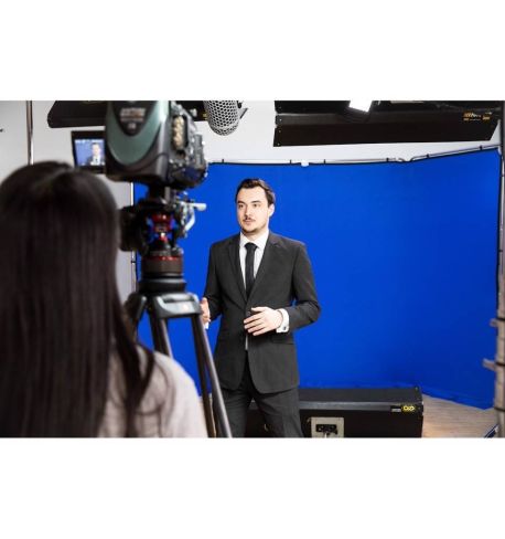 LASTOLITE FONDO PANORÁMICO 4 X 2,35 M. AZUL CHROMAKEY   LB7943