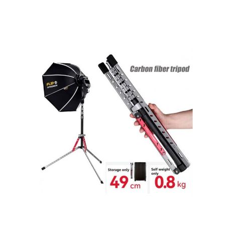 SMDV Pie de Carbono Profesional para Flash 218cm.