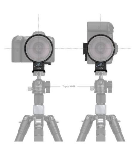 SmallRig Base giratoria para cámaras Canon serie R