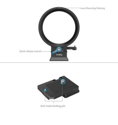 SmallRig Base giratoria para cámaras Canon serie R