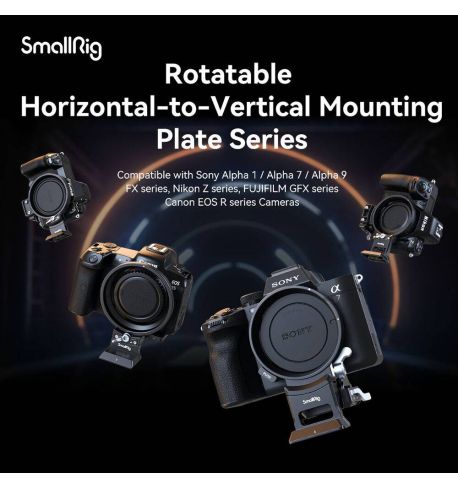 SmallRig Base giratoria para cámaras Canon serie R