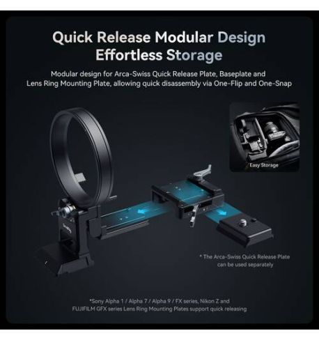 SmallRig Base giratoria para cámaras Canon serie R