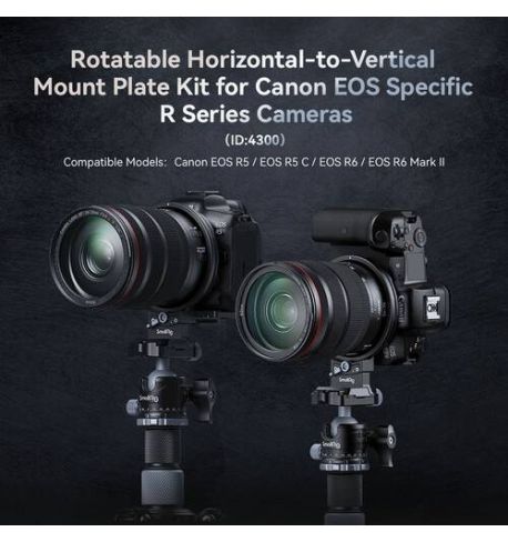 SmallRig Base giratoria para cámaras Canon serie R