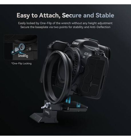SmallRig Base giratoria para cámaras Canon serie R