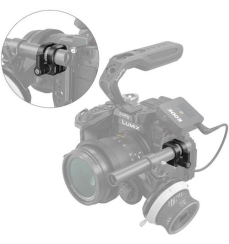 SmallRig Abrazadera de varilla única de 12 mm/15 mm 3598