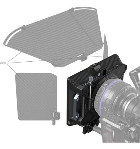 SmallRig Paquete de filtros VND de caja mate modular 3645 | D222201