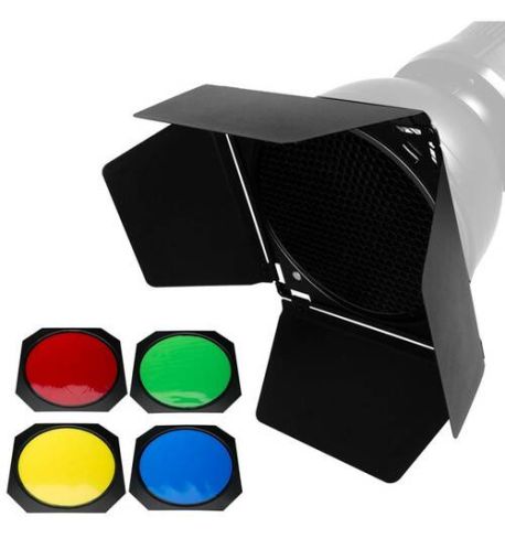 Godox Kit de aletas , filtros ,nido de abeja BD-04