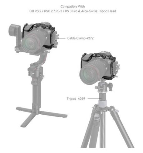 SmallRig Cage "Black Mamba" para Canon EOS R6 Mark II