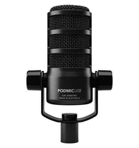 RODE PodMic | Micrófono de transmisión dinámico USB y XLR