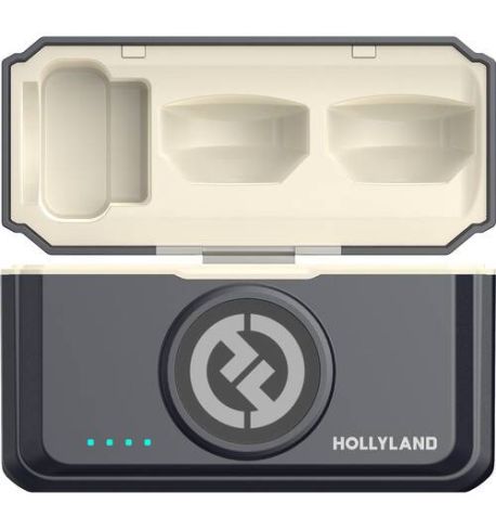 HOLLYLAND LARK M2 DUO | Sistema de micrófono inalámbrico para montaje en cámara
