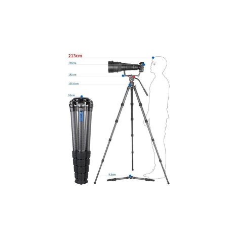 LEOFOTO TRÍPODE DE CARBONO LM-405C