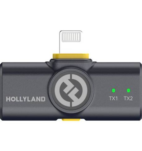 HOLLYLAND LARK M1 SOLO | Sistema de micrófono inalámbrico (2,4 GHz) HL0008