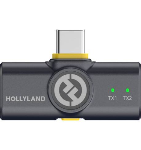 HOLLYLAND LARK M1 SOLO | Sistema de micrófono inalámbrico (2,4 GHz) HL0008