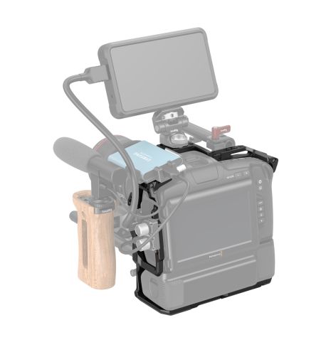 SmallRig Jaula de cámara compatible con empuñadura de batería para BMPCC 6K Pro / 6K G2