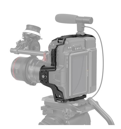 SmallRig Jaula de cámara compatible con empuñadura de batería para BMPCC 6K Pro / 6K G2