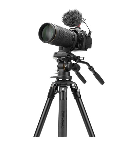 Vanguard Alta Pro 3VRL 303AT - Trípode de vídeo de aluminio