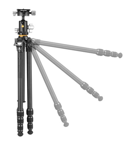 Vanguard Veo 5 234CB110S - Trípode de viaje de carbono, rótula de bola