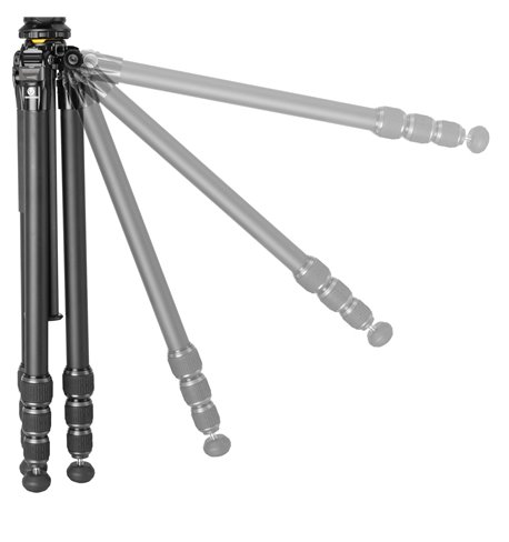 Vanguard Veo 5 264AO28 - Trípode de viaje de aluminio, rótula de observación