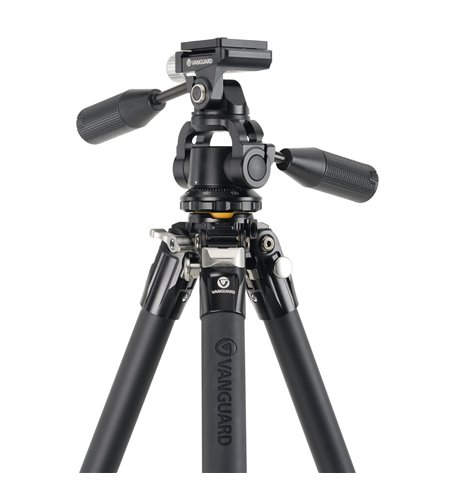 Vanguard Veo 5 264APS38 - Trípode de viaje de aluminio, rótula de 3 vías