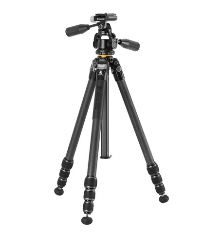 Vanguard Veo 5 264CPS38 - Trípode de viaje de carbono, rótula de 3 vías