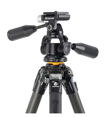 Vanguard Veo 5 264CPS38 - Trípode de viaje de carbono, rótula de 3 vías