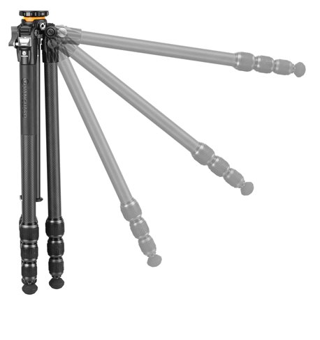 Vanguard Veo 5 264CPS38 - Trípode de viaje de carbono, rótula de 3 vías