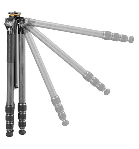 Vanguard Veo 5 304CB250S - Trípode de viaje de carbono, rótula de bola