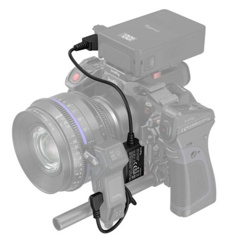 SmallRig Cable de alimentación USB-C a D-Tap para motor de enfoque