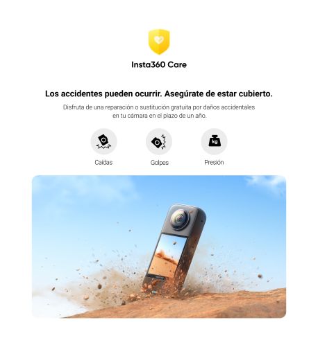 Insta360 Care para X3 |Protección contra daños accidentales