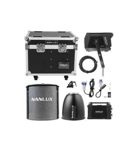 NANLUX Foco EVOKE 2400B BiColor Spot Light + FLIGHT CASE