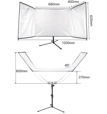 SMDV Flip Bansa Reflector 1480 X 625mm Kit