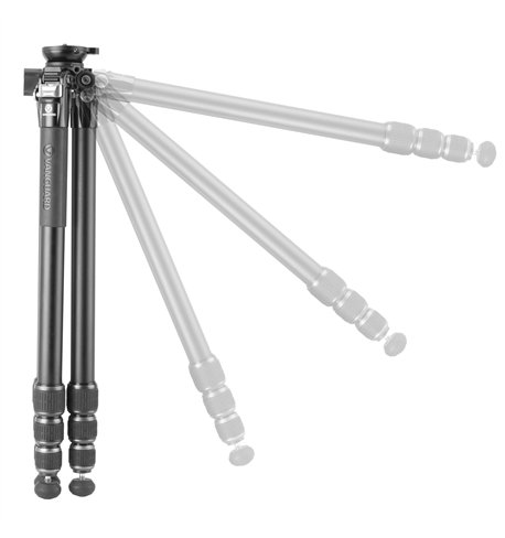 Vanguard Alta Pro 3VL 264AT - Trípode de vídeo de aluminio