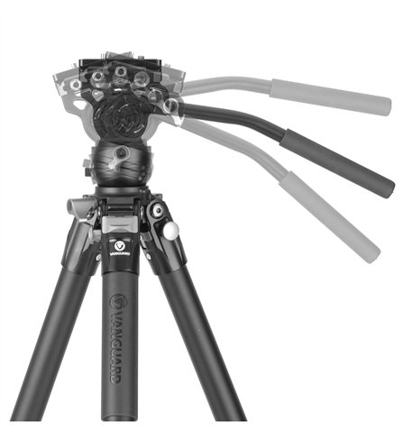 Vanguard Alta Pro 3VL 264AV14 - Trípode de vídeo de aluminio, rótula Veo PV-14
