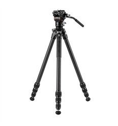 Vanguard Alta Pro 3VL 264CV14 - Trípode de vídeo de carbono, rótula Veo PV-14