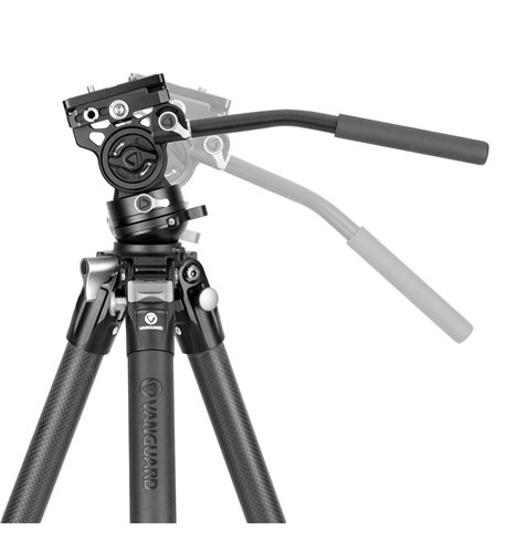 Vanguard Alta Pro 3VL 264CV14 - Trípode de vídeo de carbono, rótula Veo PV-14