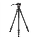Vanguard Alta Pro 3VL 264CV14 - Trípode de vídeo de carbono, rótula Veo PV-14